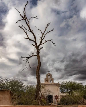 Mortuary Chapel At San Xavier del Bac Mission