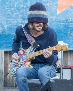 Guitar Player Portrait